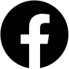 facebook logo black